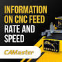 CNC spindle speed from www.camaster.com