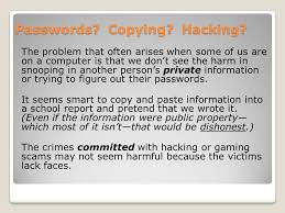The commonly faced problem while dealing with computer ethics is the policy vacuum which means how computer technology should be used. Computer Ethics What Does It Mean To Be Ethical On The Computer Ppt Download