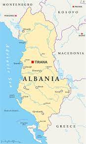 (ii) en ce qui concerne l'albanie: Carte De L Albanie Plusieurs Cartes Du Pays Des Balkans