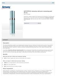 Artistry youth xtend skincare system with cream by n/a. Artistry Intensive Skincare Renewing Peel 20 Ml
