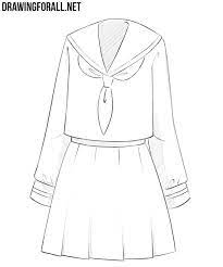 As you can see there is clothing for boys girls and even teens. How To Draw Anime Clothes Drawingforall Net