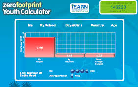 Footprint Using The Zerofootprint Youth Calculator It Indicated That My Energy Usage Is About 3 55 Earths While The Average Pe I School Footprint School Boy