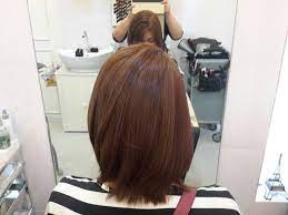 Colored With Majirel 7 3 Combined With Lowlights Majirel 5 5 Lovely Cabello Sano Cabello Rizado Cabello