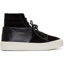 Maison Margiela Black Hybrid Sneakers 575 Liked On Polyvore Featuring Men S Fashion Men S Shoes Me Sneakers Black High Top Shoes Men S High Top Sneakers