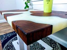 Modern Mesquite Resin Cowhide Coffee Table Coffee Table Table Small Tables