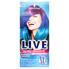 Hair dying is fun if you have the time and make an effort to do it properly! Schwarzkopf Live Ultra Brights Semi Permanent Hair Colour 111 Rainbow Asda Groceries