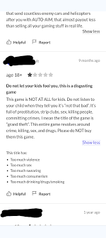 Parents reviewing GTA 5. : rGTA