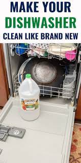 Best Way To Clean A Dishwasher Clean Dishwasher Cleaning Hacks Household Cleaning Tips