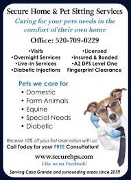 Professional pet sitting in your home or ours. Secure Home Pet Sitting Services Llc