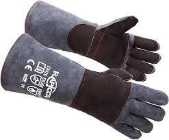 | skip to page navigation. Rapicca Animal Handling Gloves Bite Proof Kevlar Reinforced Leather Padding Dog Cat Scratch Bird Handling Falcon Gloves Grabbing Reptile Squirrel Snake Bite 16in Grey Black Amazon Com