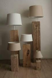 massief houten lampen stehlampe holz lampen holz rustikal lampen aus holz
