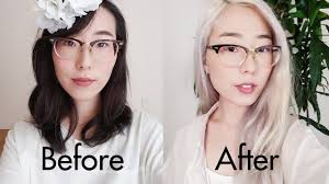 Always check your hair in this way and rinse only. How To Diy Icy White Platinum Blonde Hair From Asian Black Hair Tutorial Youtube