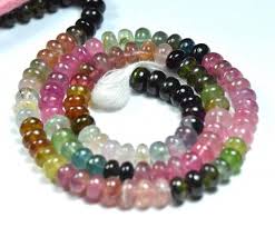 Sale 5 5mm 7 Tourmaline Beads Gemstone Beads Watermelon Tourmaline