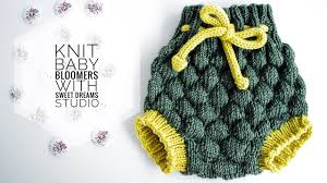 They allow enough room for the diaper. Knit Baby Bloomers Youtube