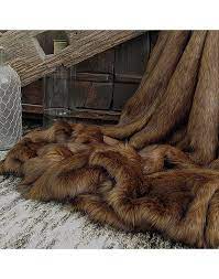 Wonder woman woolrich yorkshire home zulay kitchen throw twin full/queen king one size fits all acrylic bamboo viscose cotton faux fur fleece linen microfiber microplush no fill. Red Panda Faux Fur Throw Large Faux Fur Throw Sofa Or Bed Throw