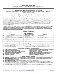 health care consultant resume template