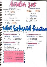 Catatan Kimia Sma Kimia Buku Rumus Kimia