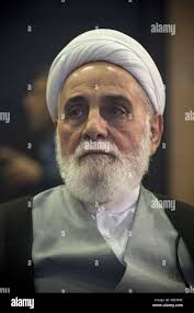 August 24, 2019, Lavasan, Tehran, IRAN: Iranian politician, Ali Akbar  Nateq-Nouri, attends the opening ceremony of the new academic year of Imam  Hasan Seminary in Lavasan, Tehran, Iran. (Credit Image: © Rouzbeh