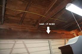 The portal frame option jlc wood beam design and installation considerations weyerhaeuser headroom door frame and calculation ts garaga glulam beams offer. Sagging Garage Door Header Door Header Garage Doors Garage Repair