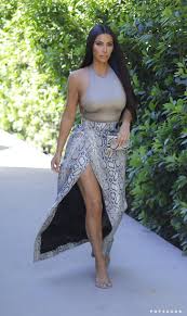 She's always been a champion of the sports luxe look. Kim Kardashian Yeezy Flip Flop Heels June 2019 Popsugar Fashion