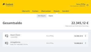 Postbank Wertpapiere Ihr Depot Online Oder Telefonisch Fuhren Bedienungsanleitung Mehr Informationen Hier Pdf Free Download