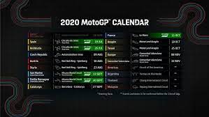 Jadwal balap moto gp 2020 akan segera dimulai pada bulan maret ini, pada musim 2020 ini pastinya akan tersaji balapan yang lebih seru. Jadwal Motogp 2020 Terbaru Dan Jam Tayang Masaiya Net