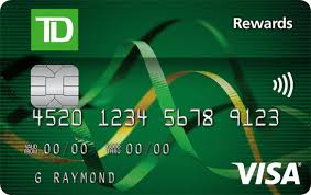 Td Rewards Visa Credit Card Td Canada Trust