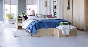 Some of our top ikea boho finds include a net canopy (try it in your bedroom!), a classic brass floor lamp (every boho room can use a touch of the old school), a frilly wall clock, and, of course, a place to display your plant babies (because no boho space is complete without greenery). Ikea Bedroom Modern Bedroom San Francisco By Ikea Houzz