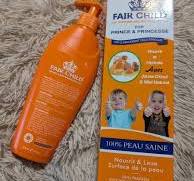 Fair child egg yolk honey Face body lotion x1 nourishes skin 400ml