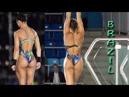 She competed in the 10 metre platform, individual, and synchronized events at the 2015. Ingrid Oliveira Giovanna Pedroso Brazilian Diver Duo Youtube