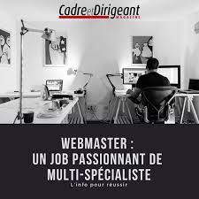 Le Webmaster Gere Un Site Internet Dans Tous Ses Aspects Techniques Editoriaux Et Marketing Un Pr Trouver Un Emploi Marketing Digital Entretien De Recrutement