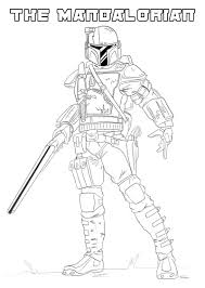 The mandalorian premiered in november of 2019. Mandalorian 2 Coloring Page Free Printable Coloring Pages For Kids