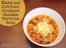 Even better, this crock pot chicken taco soup has a delicious flavor that will have everyone coming back for more! Easy And Delicious Crockpot Chicken Tortilla Soup Happiness Is Homemade