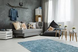 Elegante kombination aus himmelblau und weiß. Etna 110 Petrol Wohnzimmer Teppiche Zaligo C Home Living
