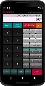 Enter fractions and press the = button. Fraction Calculator Fraction Calc