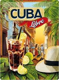 Cuba Libre Metalen Wandbord In Relief 30x40 Cm Cubalibre Cuba Libre Metalen Wandbord In Relief 30x40 Cm Cuba Libre Cuba Libre Cocktail Cuba
