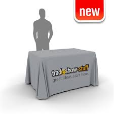 Custom Dye Sub 4ft Trade Show Table Drape In 2020 Trade Show Table Covers Table Covers Cover