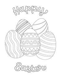 Download and print these happy easter coloring pages for free. Free Easter Printable Coloring Pages For Kids