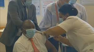 Ramaphosa denies wrong in raising election campaign funds. President Ramaphosa Vaccinated As South Africa Begins Covid 19 Inoculation Campaign Afp Youtube