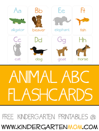 Alphabet Animals Kindergarten Mom