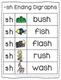 Sh Final Digraph Anchor Chart Practice Click File Print