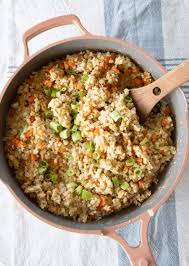 Our Place Always Pan Review My Cauliflower Fried Rice Recipe Recipe In 2020 Cauliflower Fried Rice Recipes Fried Rice Fried Cauliflower