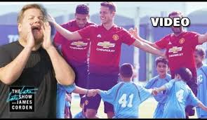 See more of james corden on facebook. David Gegen Goliath Manchester United Profis Spielen Gegen 100 Kinder