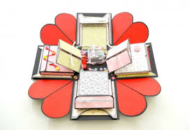 This is the first in a series of videos where i show you how to make an explosion box. How To Make A Valentine S Day Explosion Box Card Craftbits Com