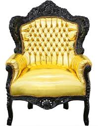 fauteuil baroque noir.fr