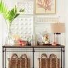 Butler masterpiece crescent console table. 1