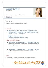The aforementioned parts should be present on any cv, at any application. Cv For Job More Cv Samples
