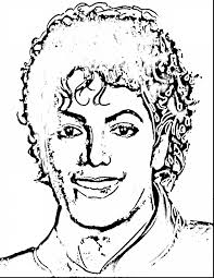 20 pages of the same picture of david bowie. Realistic People Drawings To Color Novocom Top