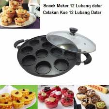 You need 1.5 cup of all purpose flour. Bisa Cod Snack Maker Cake Pan Cetakan Martabak Mini Telor Kue 12 Lubang Datar Shopee Indonesia