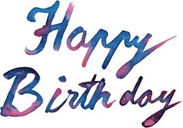 In my mind you&rsquo;re forever 46. 5 Happy Birthday Watercolor Png Transparent Onlygfx Com